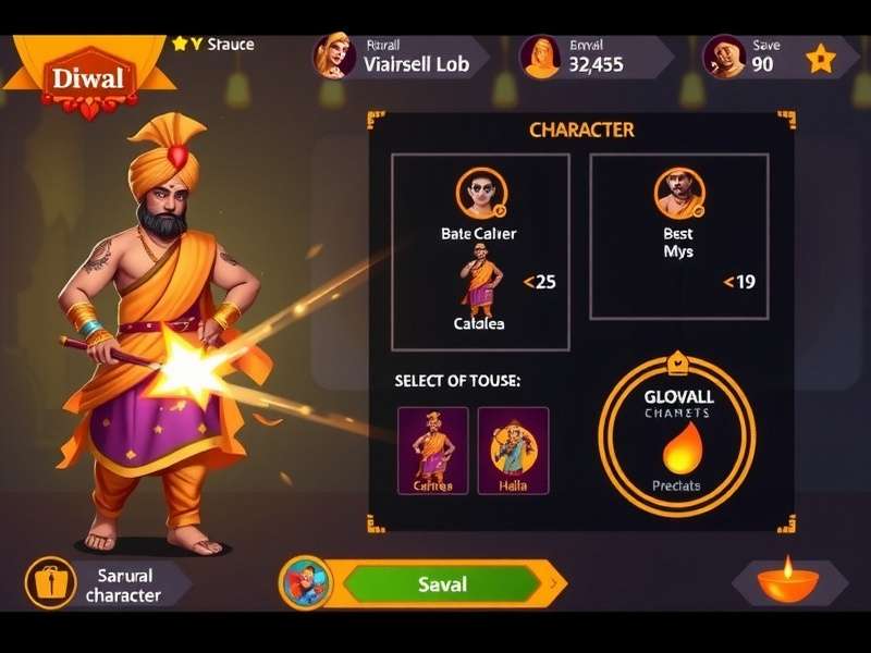 Desi Cumin Brawl gameplay screenshot showing character combat